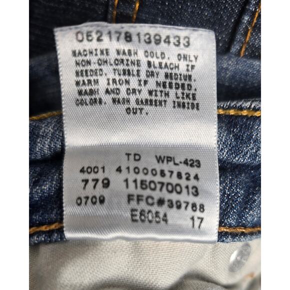 Women's Levi's Too Super Low 524
Skinny Jeans Size 0 Medium. - Picture 5 of 6